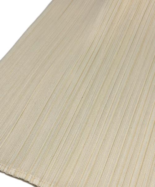 PLEATS PLEASE（プリーツプリーズ）PLEATS PLEASE (プリーツプリーズ) ノースリーブカットソー ベージュ サイズ:3の古着・服飾アイテム