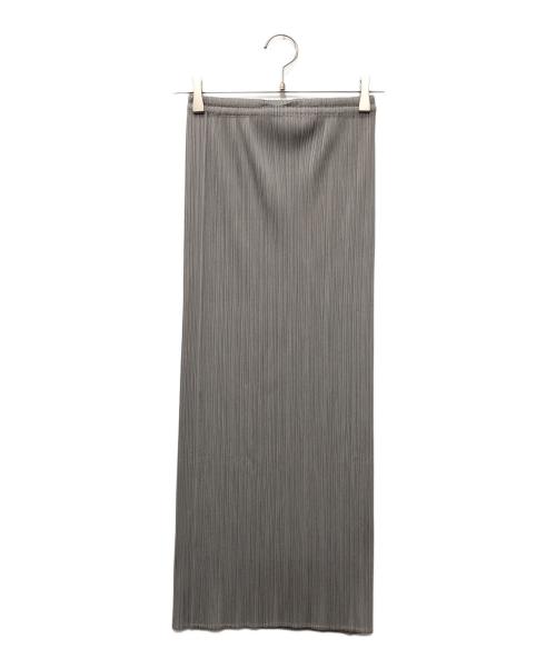 PLEATS PLEASE（プリーツプリーズ）PLEATS PLEASE (プリーツプリーズ) プリーツスカート グレー サイズ:1の古着・服飾アイテム