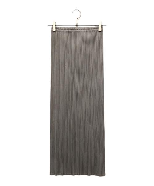 PLEATS PLEASE（プリーツプリーズ）PLEATS PLEASE (プリーツプリーズ) プリーツスカート グレー サイズ:1の古着・服飾アイテム
