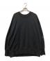 Y-3（ワイスリー）の古着「GRAPHIC CREW SWEATER」｜ブラック