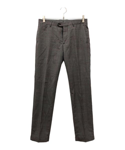 TAGLIATORE（タリアトーレ）TAGLIATORE (タリアトーレ) モンテカルロテウールグレンチェックセットアップスーツ グレー サイズ:44の古着・服飾アイテム