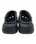 crocs (クロックス) メガ クラッシュ クロッグ サンダル ブラック サイズ:27cm：6000円
