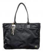 PORTERポーター）の古着「タイムトートバッグ」｜ブラック