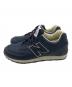 NEW BALANCE (ニューバランス) ローカットスニーカー ネイビー サイズ:40 未使用品：20000円
