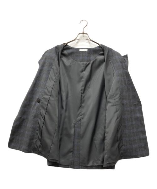 MAISON SPECIAL（メゾンスペシャル）MAISON SPECIAL (メゾンスペシャル) side Line Over Size Jacket グレー サイズ:FREEの古着・服飾アイテム