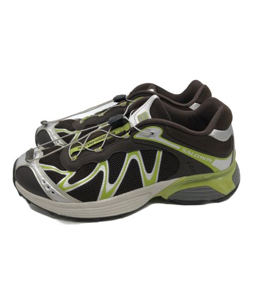 SALOMON（サロモン）SALOMON (サロモン) KITH (キス) XT-WHISPER ブラウン×グリーン サイズ:27cmの古着・服飾アイテム