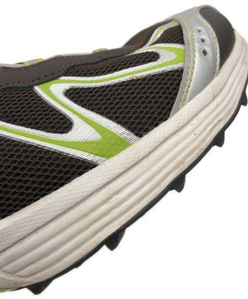 SALOMON（サロモン）SALOMON (サロモン) KITH (キス) XT-WHISPER ブラウン×グリーン サイズ:27cmの古着・服飾アイテム