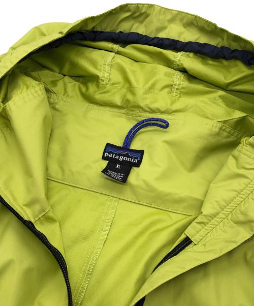 Patagonia（パタゴニア）Patagonia (パタゴニア) Essenshell Pullover グリーン×ブルー サイズ:XLの古着・服飾アイテム