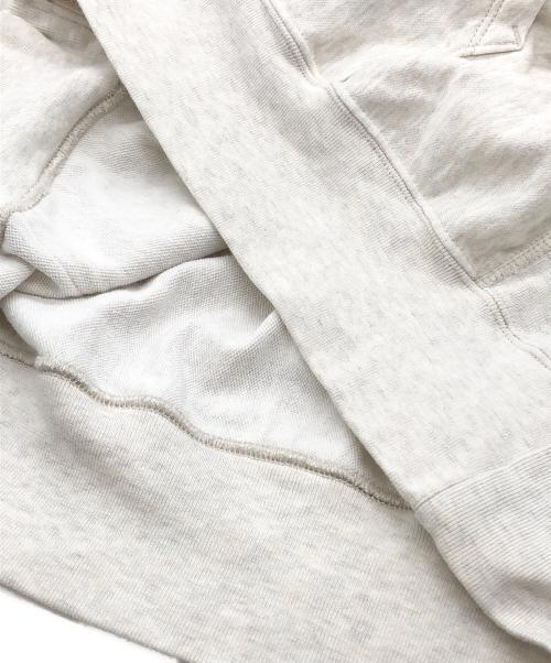 BLURHMS（ブラームス）BLURHMS (ブラームス) LIGHT SWEAT CREW ZIP アイボリー サイズ:4の古着・服飾アイテム