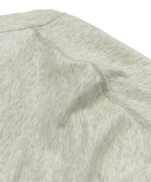 BLURHMS（ブラームス）BLURHMS (ブラームス) LIGHT SWEAT CREW ZIP アイボリー サイズ:4の古着・服飾アイテム