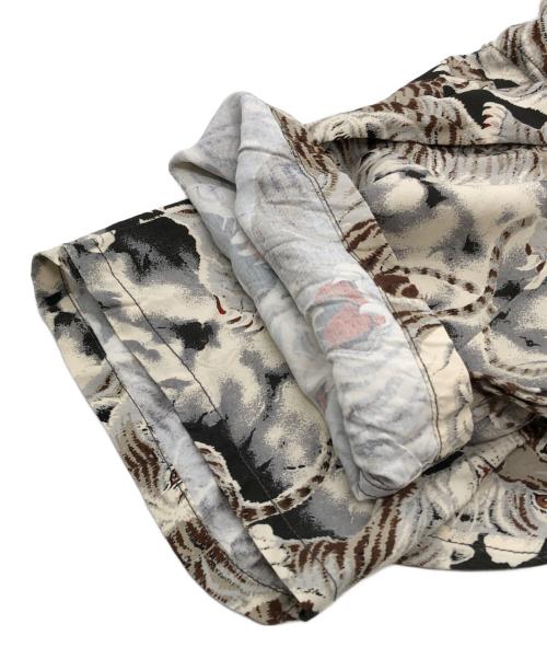 NIGEL CABOURN（ナイジェルケーボン）NIGEL CABOURN (ナイジェルケーボン) ALOHA SHIRT - TIGER ホワイト サイズ:50の古着・服飾アイテム