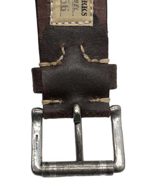 VINTEGE WORKS（ビンテージワークス）VINTEGE WORKS (ビンテージワークス) レザースタッズベルト ブラウン サイズ:SIZE 37/94の古着・服飾アイテム