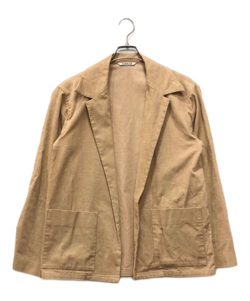 AURALEE（オーラリー）AURALEE (オーラリー) HEMP CORDUROY SHIRTS JACKET ベージュ サイズ:3の古着・服飾アイテム