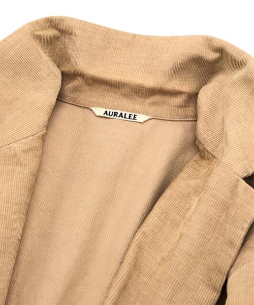 AURALEE（オーラリー）AURALEE (オーラリー) HEMP CORDUROY SHIRTS JACKET ベージュ サイズ:3の古着・服飾アイテム