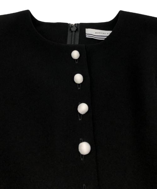 BORDERS at BALCONY（ボーダーズアットバルコニー）BORDERS AT BALCONY (ボーダーズアットバルコニー) ボーダーズアットバルコニー ブラック サイズ:36 未使用品の古着・服飾アイテム