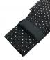 中古・古着 BORDERS at BALCONY (ボーダーズアットバルコニー) APERED DOTS PANTS ブラック サイズ:SIZE36 未使用品：8000円