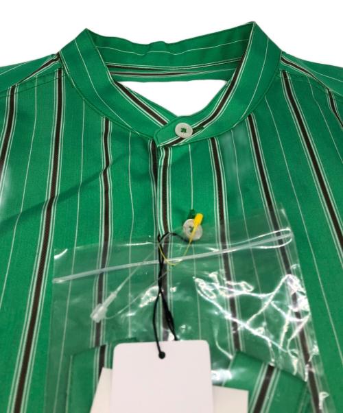 ticca（ティッカ）TICCA (ティッカ) ノースリーブシャツワンピース グリーン サイズ:FREE 未使用品の古着・服飾アイテム