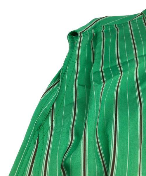 ticca（ティッカ）TICCA (ティッカ) ノースリーブシャツワンピース グリーン サイズ:FREE 未使用品の古着・服飾アイテム