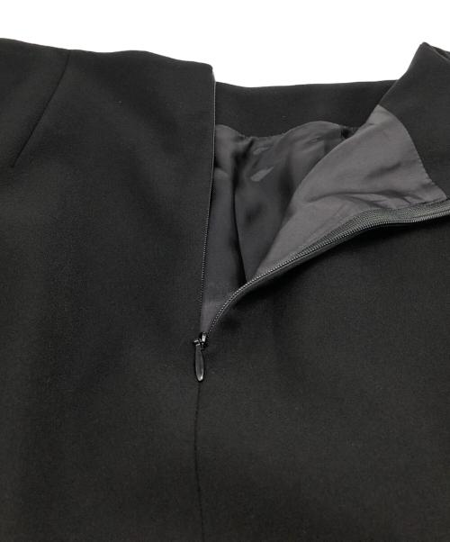 BORDERS at BALCONY（ボーダーズアットバルコニー）BORDERS AT BALCONY (ボーダーズアットバルコニー) BORDER POCKET TWILL SKIRT ブラック サイズ:36 未使用品の古着・服飾アイテム