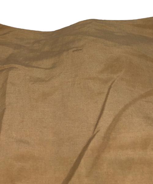 Mame Kurogouchi（マメクロゴウチ）mame kurogouchi (マメクロゴウチ) Silk Hemp Volume Sleeves Tops ベージュ サイズ:1 未使用品の古着・服飾アイテム