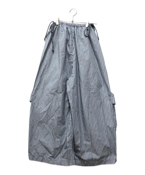 MAISON SPECIAL（メゾンスペシャル）MAISON SPECIAL (メゾンスペシャル) Ribbon Design Cargo Pants ブルー サイズ:36の古着・服飾アイテム