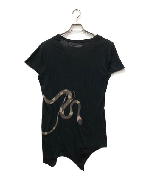 IF SIX WAS NINE（イフシックスワズナイン）IF SIX WAS NINE (イフシックスワズナイン) snake t-shirts ブラック サイズ:1の古着・服飾アイテム