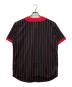 Supreme (シュプリーム) VERTICAL LOGO BASEBALL JERSEY ブラック サイズ:L：12000円