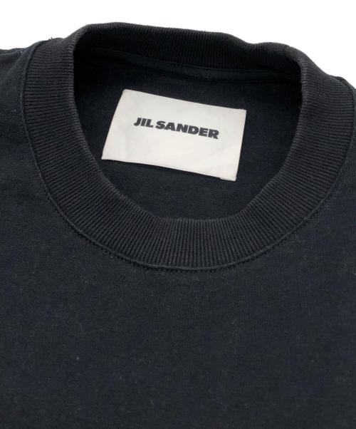 JIL SANDER（ジルサンダー）JIL SANDER (ジルサンダー) バイカラーTシャツ ホワイト サイズ:Sの古着・服飾アイテム