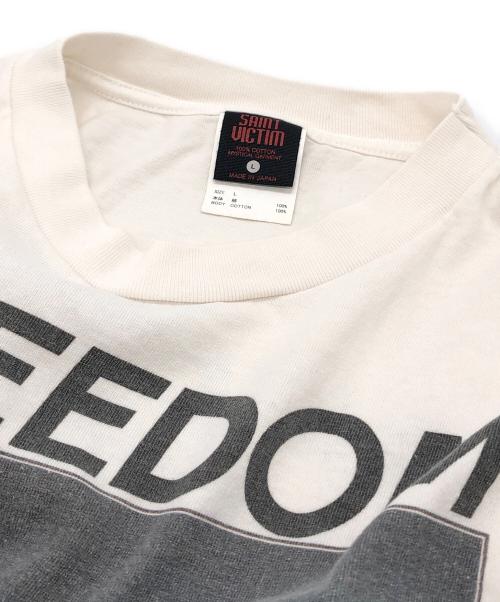 SAINT MICHAEL（セントマイケル）SAINT MICHAEL (セントマイケル) FD SS TEE/ASTRO Tシャツ ホワイト サイズ:Lの古着・服飾アイテム