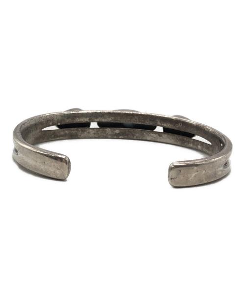 SKY BLUE HAWK（スカイ ブルー ホーク）SKY BLUE HAWK (スカイ ブルー ホーク) ホワイトバッファローバングル シルバー サイズ:下記参照の古着・服飾アイテム