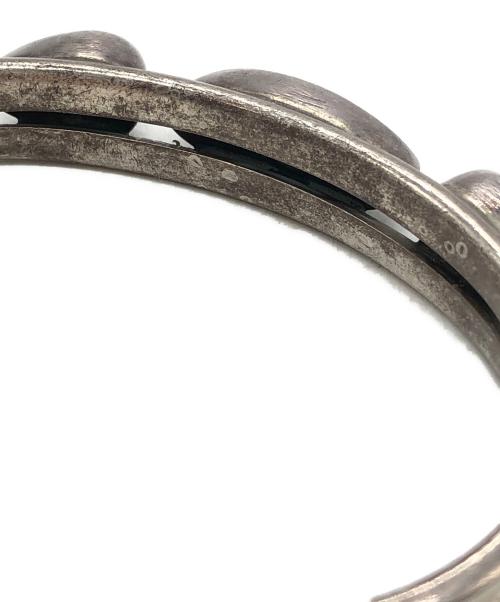 SKY BLUE HAWK（スカイ ブルー ホーク）SKY BLUE HAWK (スカイ ブルー ホーク) ホワイトバッファローバングル シルバー サイズ:下記参照の古着・服飾アイテム