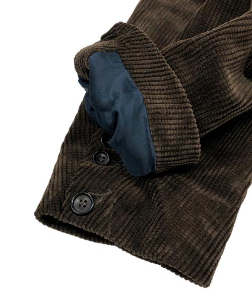 45R（フォーティファイブ・アール）45R (フォーティファイブ・アール) セルビッチコーデュロイのポッポジャケット ブラウン サイズ:5の古着・服飾アイテム