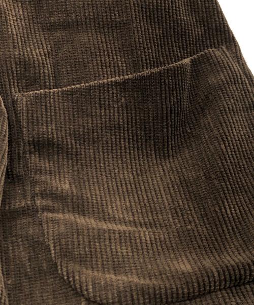 45R（フォーティファイブ・アール）45R (フォーティファイブ・アール) セルビッチコーデュロイのポッポジャケット ブラウン サイズ:5の古着・服飾アイテム