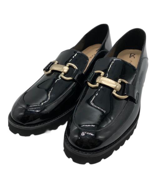 FABIO RUSCONI（ファビオルスコーニ）FABIO RUSCONI (ファビオルスコーニ) ビットローファー ブラック サイズ:SIZE 37.5の古着・服飾アイテム