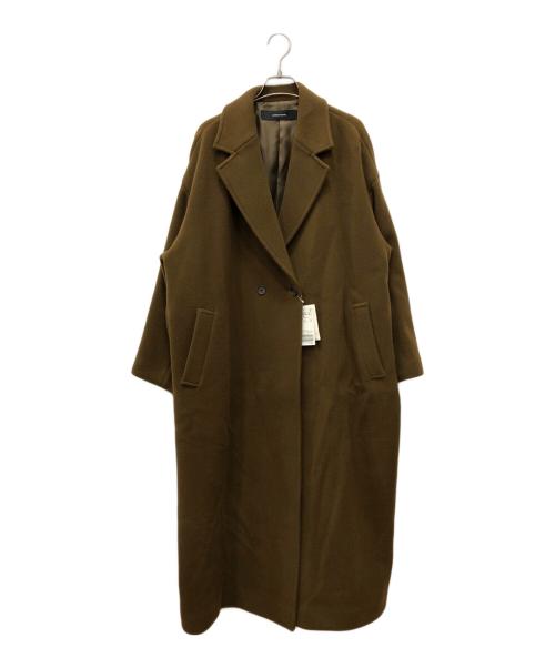 JOURNAL STANDARD（ジャーナルスタンダード）JOURNAL STANDARD (ジャーナルスタンダード) ダブルチェスターコート ブラウン サイズ:M 未使用品の古着・服飾アイテム
