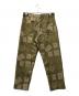 BLACK COMME des GARCONS (ブラックコムデギャルソン) Filip Pagowski 総柄パンツ カーキ サイズ:S：14000円