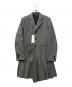 BLACK COMME des GARCONS（ブラックコムデギャルソン）の古着「変形ドッキングジャケット」｜グレー
