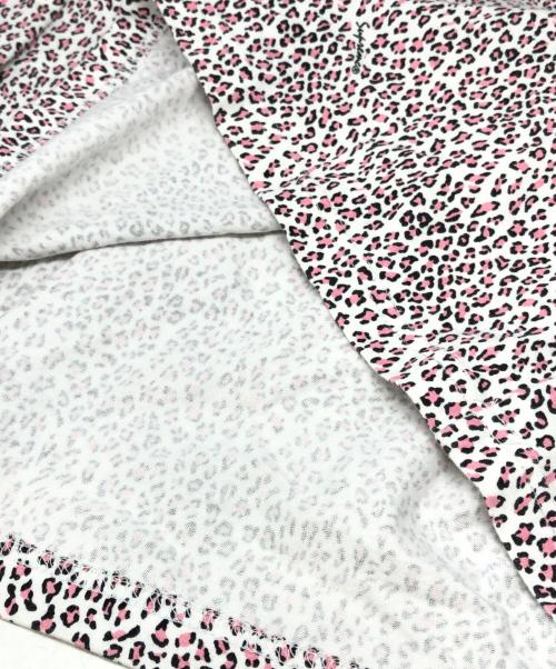 SUPREME（シュプリーム）Supreme (シュプリーム) small box T pink leopard ホワイト サイズ:XLの古着・服飾アイテム