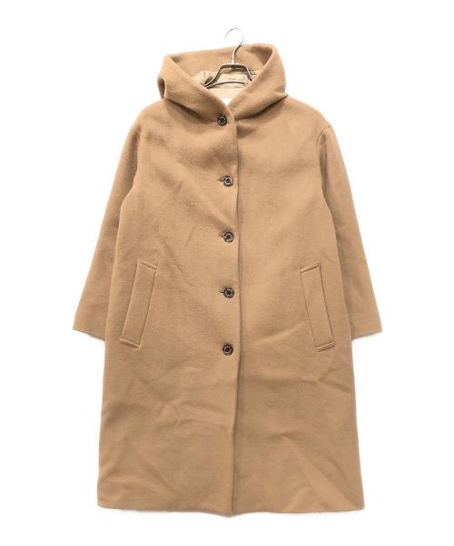MACKINTOSH PHILOSOPHY（マッキントッシュ フィロソフィー）MACKINTOSH PHILOSOPHY (マッキントッシュ フィロソフィー) フーデッドコート ベージュ サイズ:36の古着・服飾アイテム