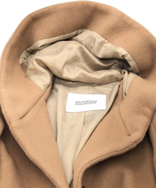 MACKINTOSH PHILOSOPHY（マッキントッシュ フィロソフィー）MACKINTOSH PHILOSOPHY (マッキントッシュ フィロソフィー) フーデッドコート ベージュ サイズ:36の古着・服飾アイテム