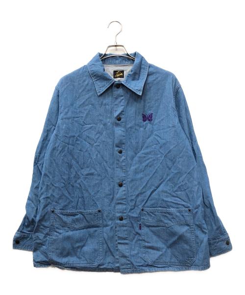 Needles（ニードルズ）Needles (ニードルズ) BEAUTY&YOUTH (ビューティーアンドユース) デニムカバーオール インディゴ サイズ:Mの古着・服飾アイテム