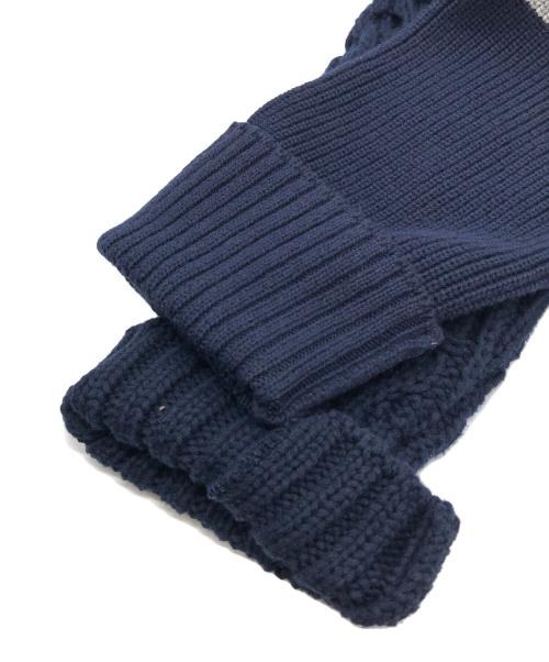 sacai（サカイ）sacai (サカイ) ボレロカーディガン ネイビー サイズ:2の古着・服飾アイテム