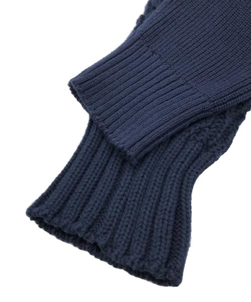 sacai（サカイ）sacai (サカイ) ボレロカーディガン ネイビー サイズ:2の古着・服飾アイテム