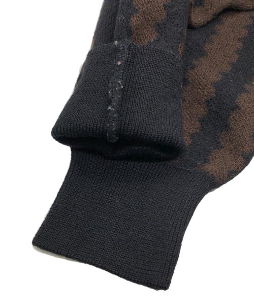 ISSEY MIYAKE MEN（イッセイミヤケメン）ISSEY MIYAKE MEN (イッセイミヤケメン) ニットポロシャツ ブラウン サイズ:Fの古着・服飾アイテム
