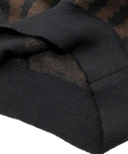 ISSEY MIYAKE MEN（イッセイミヤケメン）ISSEY MIYAKE MEN (イッセイミヤケメン) ニットポロシャツ ブラウン サイズ:Fの古着・服飾アイテム
