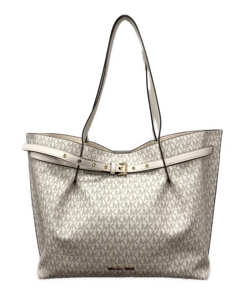 MICHAEL KORS（マイケル・コース）MICHAEL KORS (マイケルコース) ハンドバッグ ベージュの古着・服飾アイテム