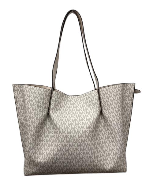 MICHAEL KORS（マイケル・コース）MICHAEL KORS (マイケルコース) ハンドバッグ ベージュの古着・服飾アイテム