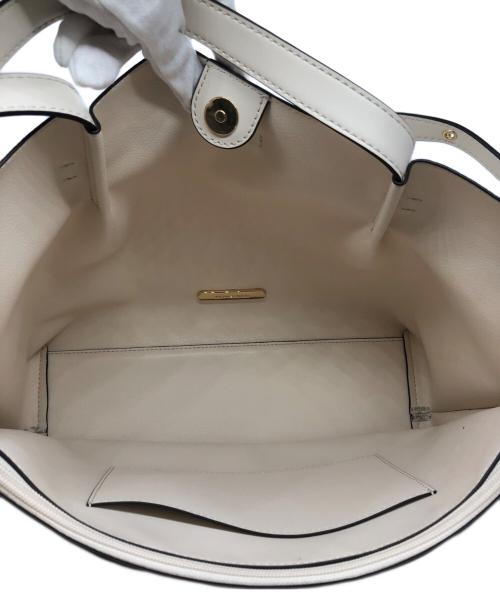 MICHAEL KORS（マイケル・コース）MICHAEL KORS (マイケルコース) ハンドバッグ ベージュの古着・服飾アイテム