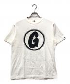 GOODENOUGHグッドイナフ）の古着「サークルGロゴTシャツ」｜ホワイト