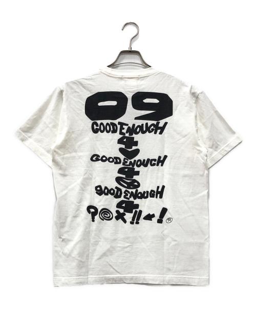 GOODENOUGH（グッドグリーフ）GOODENOUGH (グッドイナフ) サークルGロゴTシャツ ホワイト サイズ:Mの古着・服飾アイテム
